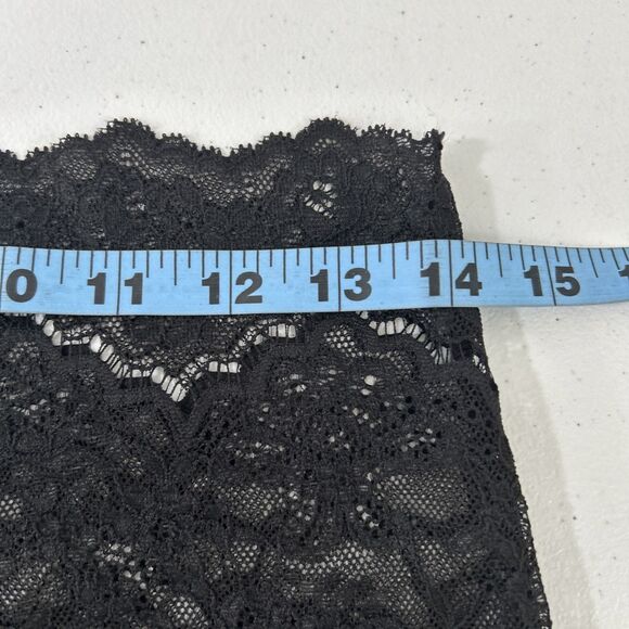 Victorias Secret‎ Panty Womens L Black Lace Thong - Picture 3 of 6